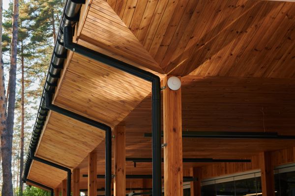 Porch Gutter Installation in Sunbury