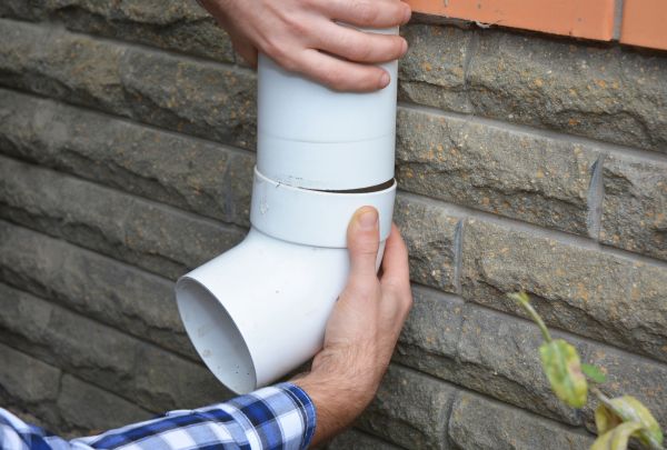 Drainage Downspout Repair in Sunbury