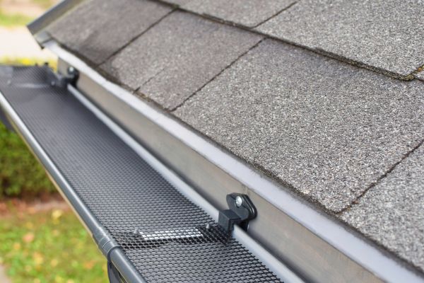 Covered Gutter Installation in Sunbury