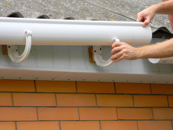 Half Round Gutter Installation in Sunbury
