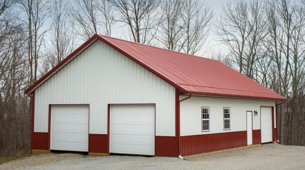 Barn Downspout Repair in Sunbury