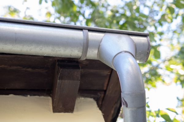 Metal Rain Gutter Installation in Sunbury