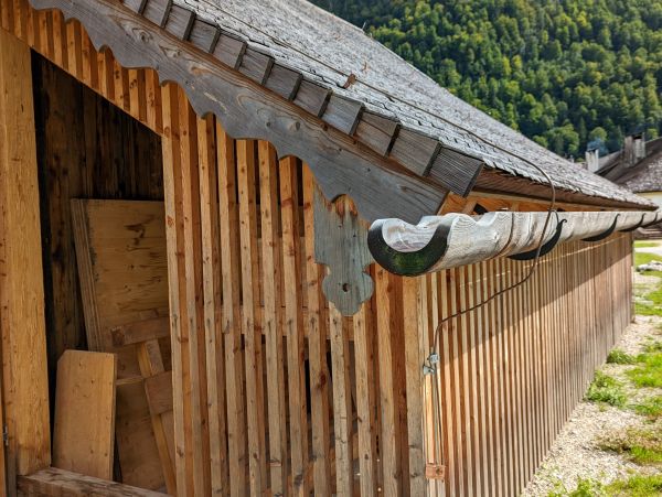 Wood Gutter Repair in Sunbury