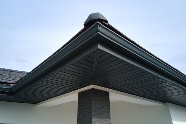 Steel Rain Gutter Installation in Sunbury