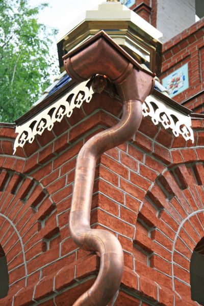 Church Downspout Installation in Sunbury